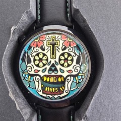 MR. JONES WATCHES THE LAST LAUGH XL TATTOO AUTO “RARE” MUST SEE UNIQUE WATCH