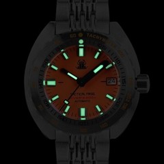 New TACTICAL FROG Sub 300T Homage NH35A 200M Diver Automatic Watch C3 43mm 316L
