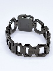 GUCCI 125.5 G Collection Women’s Quartz Watch Black Dial Stainless Steel