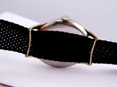 VINTAGE BWC-BRITISH WATCH CO- MILITARY STAINLESS MENS WRISTWATCH SERVICED 1940s