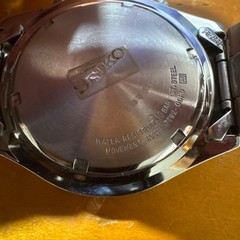 Seiko Quartz Chronograph Watch Black Dial 100M Waterproof with Slide Rule From J