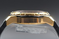 [N MINT] BULOVA Marine Star 98B104 Chronograph Gold Men’s QZ Watch From JAPAN