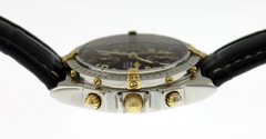 Breitling Chronomat Chronograph B13050.1 40mm 18k Gold Steel Automatic Watch