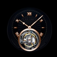 AILANG Sapphire Crystal Hollow Out Waterproof Tourbillon Manual Mechanical Watch