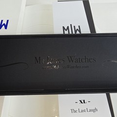 MR. JONES WATCHES THE LAST LAUGH XL TATTOO AUTO “RARE” MUST SEE UNIQUE WATCH