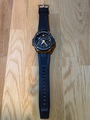 Casio G-Shock GST-S100G-1A G-Steel Solar Black Gold Men’s Watch