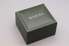 [Near MINT w/Box] GUCCI 1500L Gold Black Dial 12mm Women’s Vintage Watch Japan