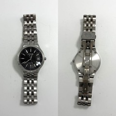 Citizen Exceed Men’s Solar Date Watch Black Dial Authentic Used