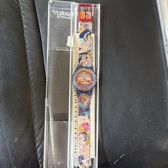 Vintage 1994 Swatch Gent SEXTEAZE GN136 Kamasutra NOS MIB New Swiss Quartz MINT