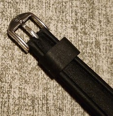 Movado Ladies Stainless Wrist Watch Black Dial Ref. 84 E9 1860 ~New Battery~