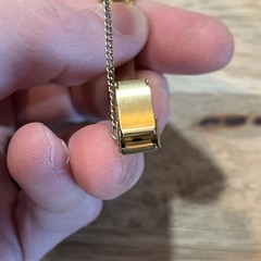 Vintage Seiko Quartz Watch Womens 13mm Gold Tone 2120-6319 Needs Battery