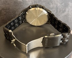 Citizen Chandler Eco-Drive Chronograph B612-R007670 Black IP Watch • Box/Papers