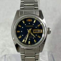 ORIENT Three Star Automatic 559WC8-02 DayDate Watch Stainless Steel no Box USED