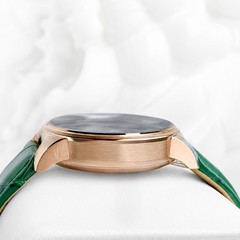 Glashutte Original 2026 PanoMaticLunar Green Dial Rose Gold 1-90-02-23-35-30 NEW