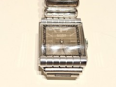 VINTAGE RARE WW2 MILITARY SWISS RECTANGLE 21.5mm MEN MECHANICAL WATCH “RODANA”