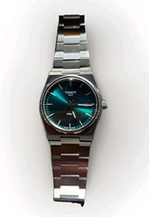 Tissot PRX 40mm Green Dial Swiss Quartz Stainless Steel Watch T137.410 Excellent