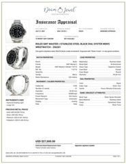 Rolex GMT-Master II SS 116710 Black Dial Mens 40 Automatic Swissmade Wristwatch.