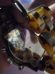 Charming Charlie Rhinestone Watch Leopard Print Band Quartz Stainless Steel