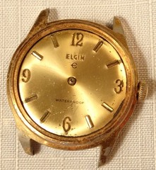 Elgin Wristwatch 17J Antique Men’s Parts or Repair 960 Swiss