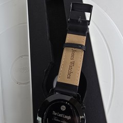 MR. JONES WATCHES THE LAST LAUGH XL TATTOO AUTO “RARE” MUST SEE UNIQUE WATCH