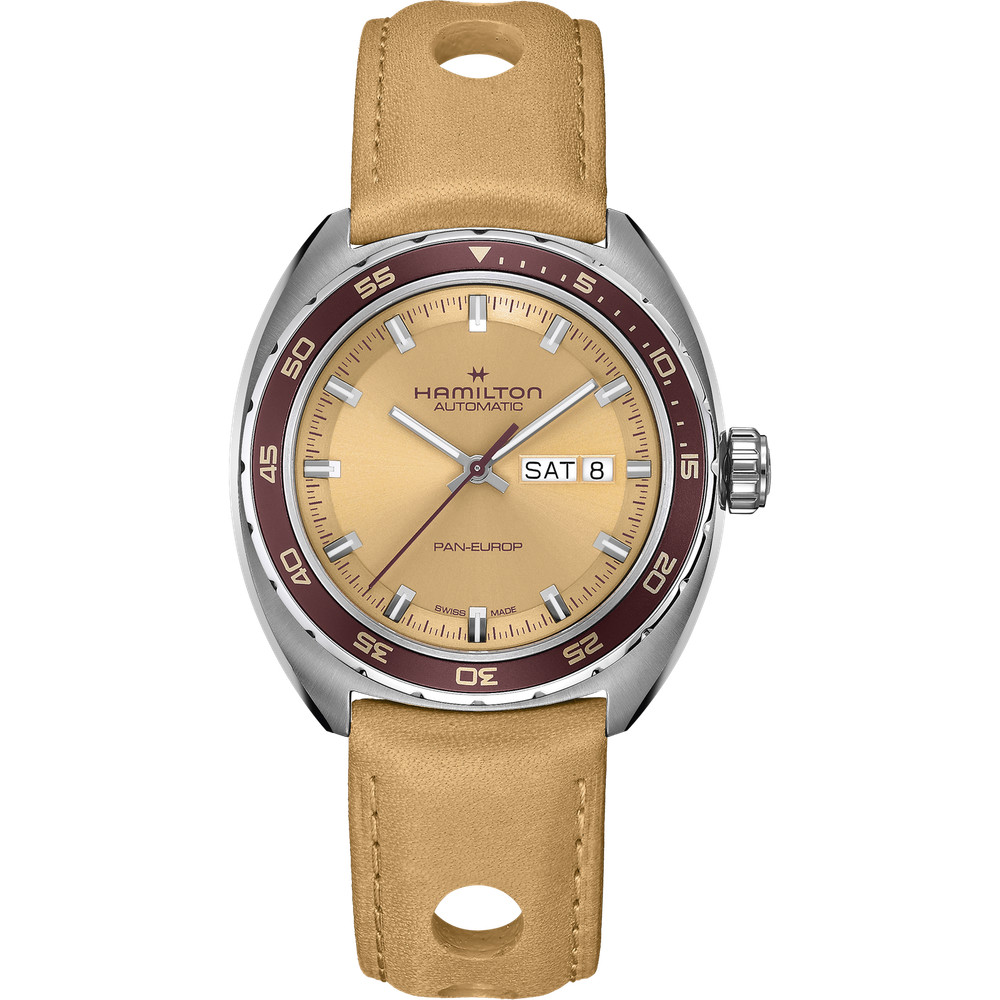 Hamilton Men’s American Classic Pan Europ 42mm Automatic Watch H35435820