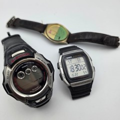 Men’s Watch Lot Parts Repair Untested Digital Quartz Vintage Mixed Brands 1.14 l