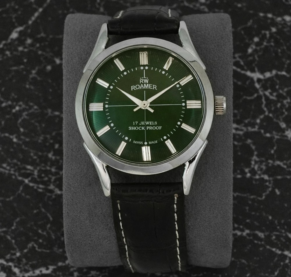 RARE Roamer Shock Proof Manual Wind Swiss Watch