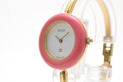 GUCCI Change Bezel 11/12.2 1100L Gold Vintage Quartz Woman’s Watch with Box