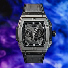 Hublot Spirit Of Big Bang Titanium Skeleton Dial 45mm Auto Men’s 601.NX.0147.LR