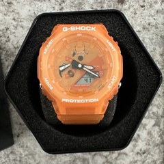 Casio GA2100 G-SHOCK Summer Edition Orange “Dreamsicle” Watch w/ Box & Papers