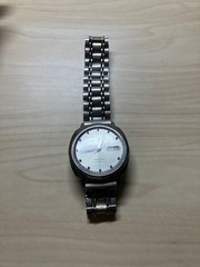 Seiko 5 Automatic Movement Mens Watch Black Color Dial Engraved Number 5207169
