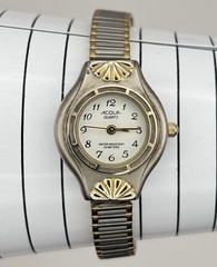 Vintage Acqua Quartz Analog Ladies Wrist Watch #9.4