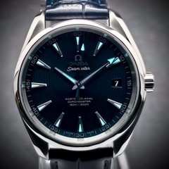 OMEGA SEAMASTER AQUA TERRA | REF. 231.13.42.21.03.001 | BLUE DIAL | BOX & CARD