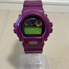 Casio G-SHOCK DW-6900NB-4JF Metallic Purple Rare Color 3-Eye Watch pre-Owned