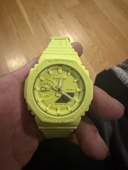 Casio G-SHOCK Lot of 5 Analog-Digital Resin Sport Watches 200m Yellow/Red/Black