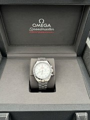 2024 OMEGA SPEEDMASTER MOONWATCH NEW WHITE DIAL 42MM WATCH 310.30.42.50.04.001