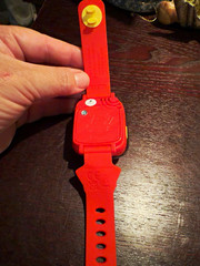 VTech PAW Patrol Red Kids Digital Quartz Wristwatch Alarm 45mm Square