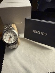 Seiko 5 Sport’s Field GMT Automatic SSK059 Steel Bracelet Watch Made In Japan