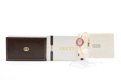 GUCCI Change Bezel 11/12.2 1100L Gold Vintage Quartz Woman’s Watch with Box