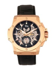 Commodus Rose Gold/Black | Black Dial Wristwatch REIRN4005