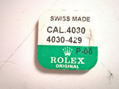 RARE ROLEX DAYTONA 16520 BALANCE STAFF 4030-429 GENUINE 1 PCS