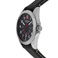 New Victorinox Swiss Army Heritage Quartz Black Dial Men’s Watch 241963