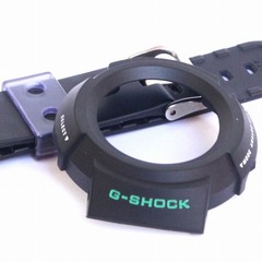 (99999-10)G-SHOCK AW-500 Bezel Custom Luminous Green Logo AW-500B-7C etc.
