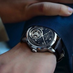 AILANG Sapphire Crystal Hollow Out Waterproof Tourbillon Manual Mechanical Watch