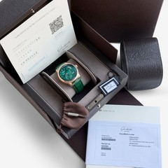 Glashutte Original 2026 PanoMaticLunar Green Dial Rose Gold 1-90-02-23-35-30 NEW