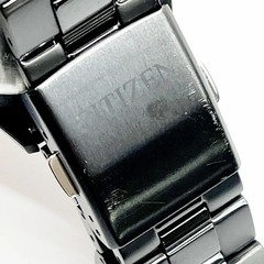 ◆◆CITIZEN Eco-Drive Watch, Black/Navy, with Box and Extra Links, BV112 【NEW】