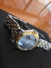 Raymond Weil Tango 5560 Blue Dial Two Tone Stainless Steel 36mm Quartz Watch