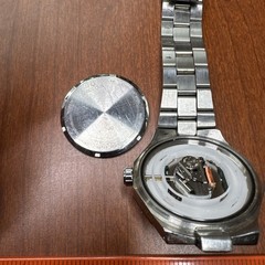 Bulova 98D103 Men’sStainless Steel Watch 08 DIAMONDS WORKS, MISSING END LINK