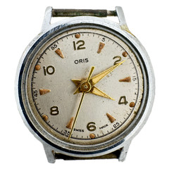 Vintage 24mm Oris 7j Men’s Mechanical Wristwatch 454 Swiss Stainless Steel