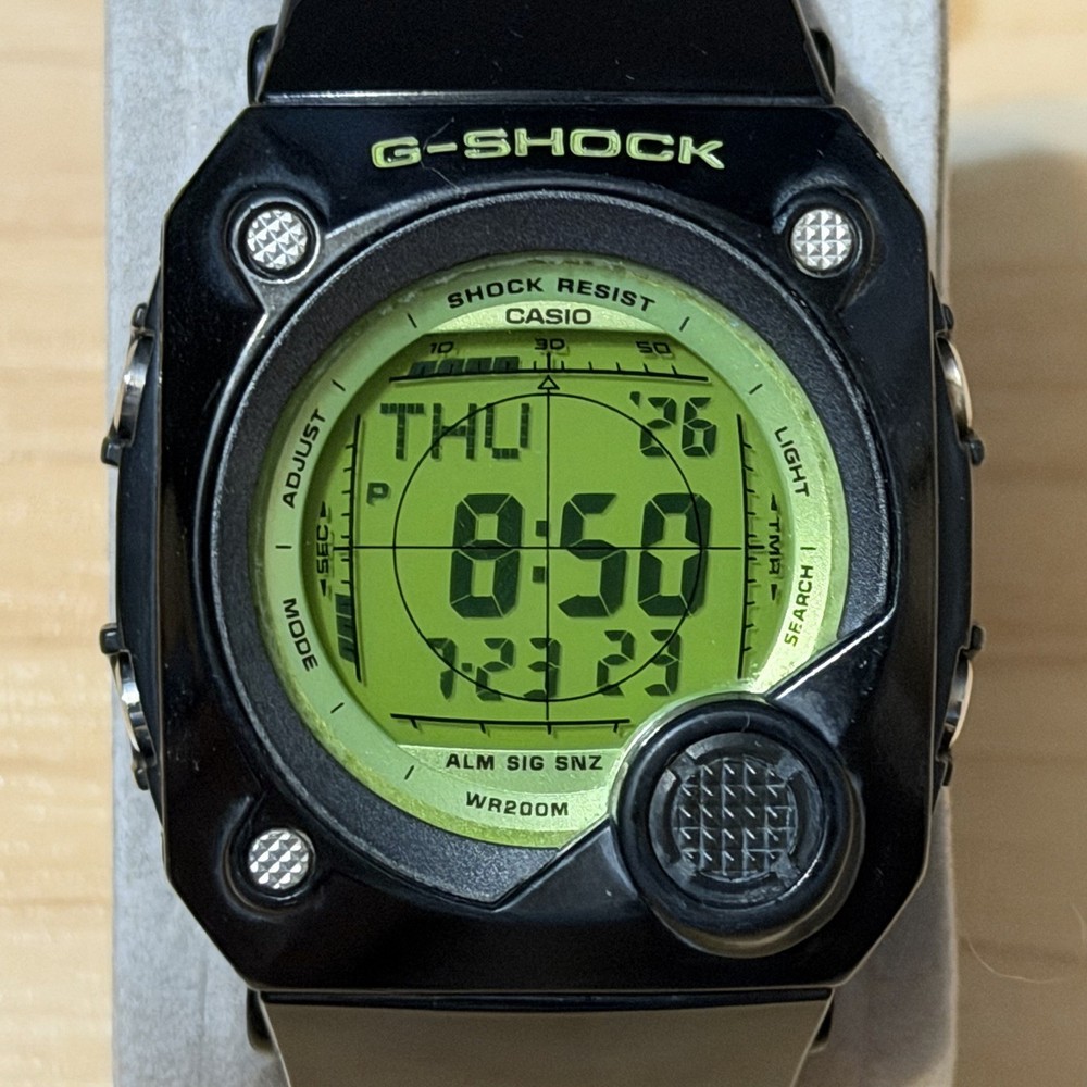 Casio G-Shock G-8000B-3 “Sniper” Zombie Green Men’s Digital Watch 8000 G8000